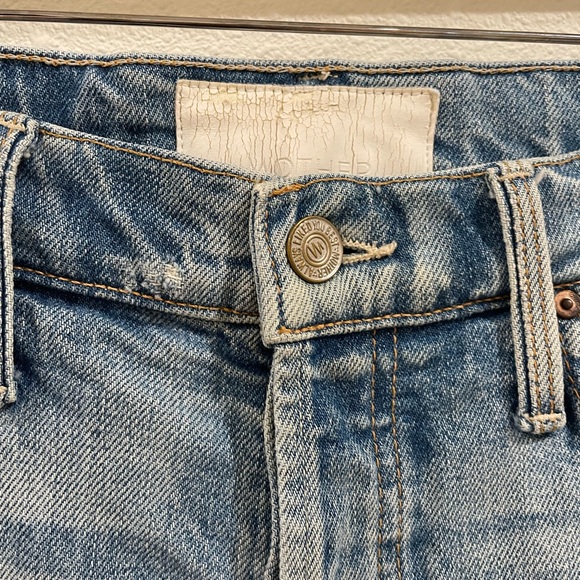 MOTHER Superior The Tomcat in The Confession Straight Leg Denim Size 26 - Picture 7 of 15
